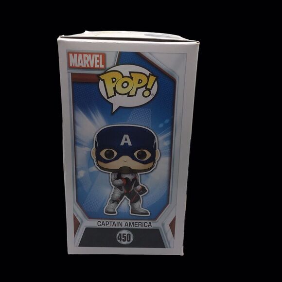 Funko Pop! Marvel Avengers Endgame Captain America #450 Figure NIB - Picture 12 of 15